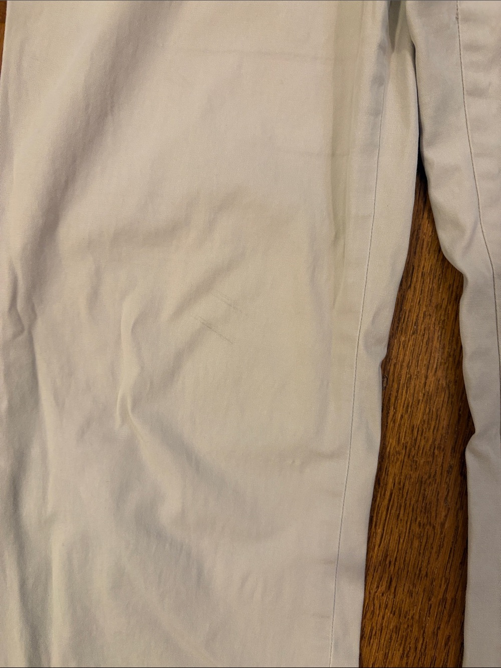 BEDO Neutral Beige Cotton Blend Skirt with Stretch - Picture 7 of 7